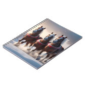 Galloping durch den Schnee: Die magischen Pferde d Notizblock (Linke Seite)