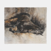 Galloping Fleecedecke (Vorderseite (Horizontal))