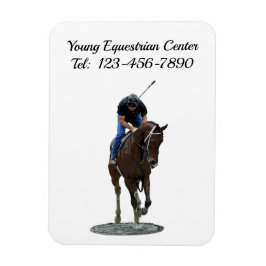 Galloping gedrehtes Pferd Flexible Magnet