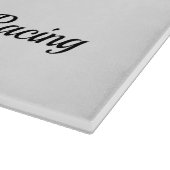 Galloping gepflegten Pferdeschneider Schneidebrett (Ecke)