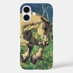 Galloping Horn von Giovanni Segantini, Vintage Kun iPhone 16 Hülle
