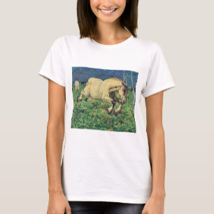 Galloping Horn von Giovanni Segantini, Vintage Kun T-Shirt
