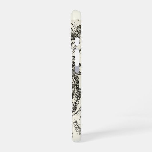 Galloping Horse – Edvard Munch Personalized iPhone 16 Hülle (Linke Seite)