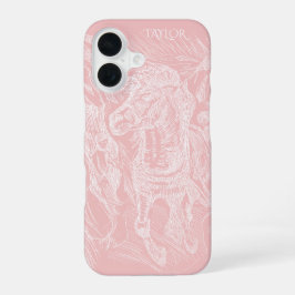 Galloping Horse – Edvard Munch – Personalized iPhone 16 Hülle