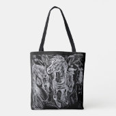 Galloping Horse – Edvard Munch Personalized Tasche (Rückseite)