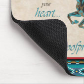 Galloping Horse Mouse Pad Mousepad (Ecke)