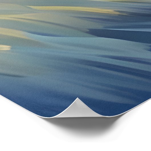 Galloping Horse Poster (Ecke)