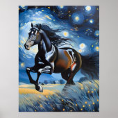 Galloping Horse Poster (Vorne)