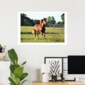 Galloping Horse Poster Print (Heimbüro)