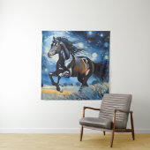 Galloping Horse Wandteppich (Beispiel)