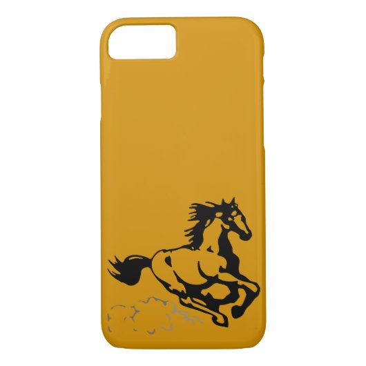 Galloping Horse Wild und frei Case-Mate iPhone Hülle (Rückseite)