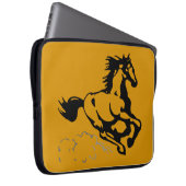 Galloping Horse Wild und frei Laptopschutzhülle (Vorne Rechts)