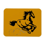 Galloping Horse Wild und frei Magnet (Horizontal)