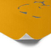 Galloping Horse Wild und frei Poster (Ecke)