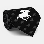Galloping Horseman | Sportgeschenke Krawatte (Gerollt)