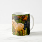 Galloping Horses Nature  Kaffeetasse (VorderseiteRechts)