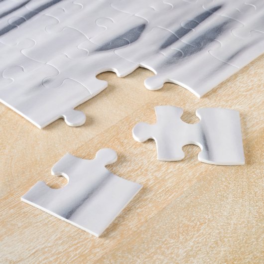 Galloping im Schnee Puzzle (Seite)