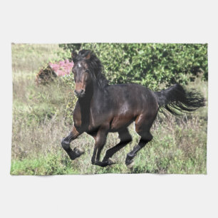 Galloping Kastanienpferd Geschirrtuch