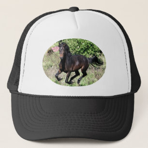 Galloping Kastanienpferd Truckerkappe