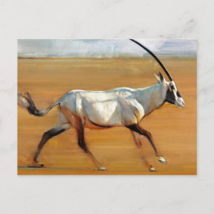 Galloping Oryx 2010 Postkarte