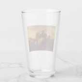 Galloping Outlaw (Cowboy on Horseback) (Pferde) Glas (Rückseite)