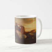 Galloping Outlaw (Cowboy on Horseback) (Pferde) Kaffeetasse (VorderseiteRechts)