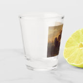 Galloping Outlaw (Cowboy on Horseback) (Pferde) Schnapsglas (Links)