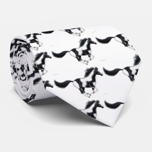 Galloping Paint Horse Krawatte (Gerollt)