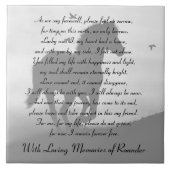 Galloping Pferd Individuelle Name Fliese (Vorderseite)