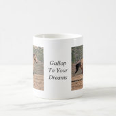 Galloping Pferd Inspiration Tasse (Mittel)