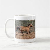 Galloping Pferd Inspiration Tasse (Links)