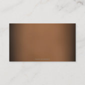 Galloping Pferd und Cowboy im Western Visitenkarte (Rückseite)