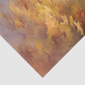 Galloping Pferde durch Herbstnebel Seidenpapier (Ausschnitt)