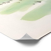 Galloping Pferde Feng Shui - Chinesischer Tintenwa Poster (Ecke)