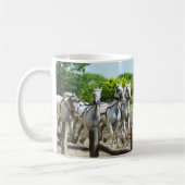 Galloping Pferde Kaffeetasse (Links)