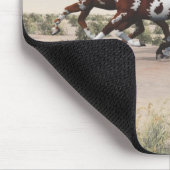 Galloping Pferde Mauspad (Ecke)