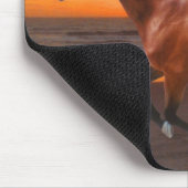 Galloping Thoroughbred Ocean Mousepad (Ecke)