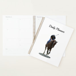 Galloping Thorrred Horse Daily Planer