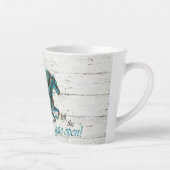 Galloping Turquoise Horse Milchtasse (Rechts)