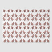 Galloping Western Paint Horse Gewebe Papier (Vorderseite)