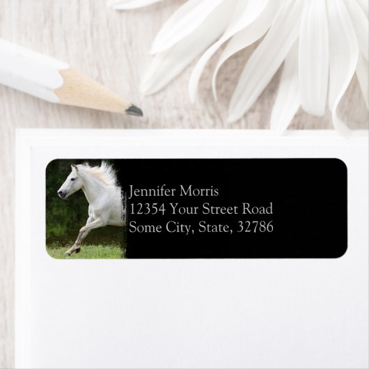 Galloping White Horse (Insitu)