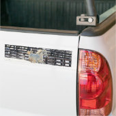 Galloping White Horse Autoaufkleber (Auf Lkw)