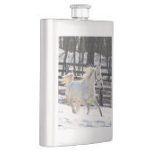 Galloping White Horse Flachmann (Rechts)