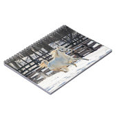 Galloping White Horse Notizblock (Linke Seite)