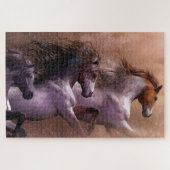 Galloping Wilde Pferde Jigsaw Puzzles (Horizontal)