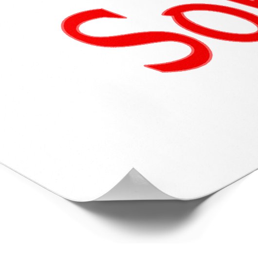 Gallos Son Especiales Poster (Ecke)