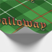 Galloway-BezirkTartan Geschenkpapier (Ecke)
