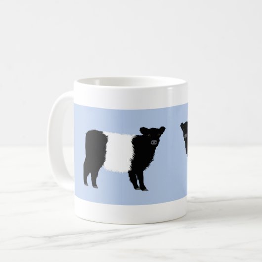 Galloway calf standard mug kaffeetasse (Vorderseite Links)