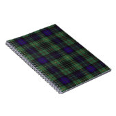 Galloway-Clan karierter schottischer Kilt Tartan Notizblock (Rechte Seite)