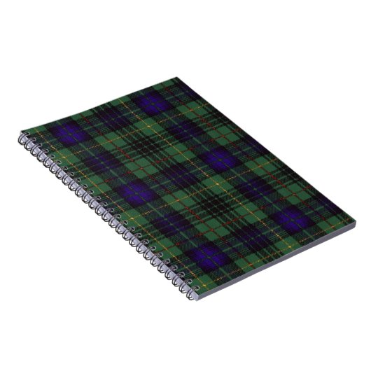 Galloway-Clan karierter schottischer Kilt Tartan Notizblock (Rechte Seite)